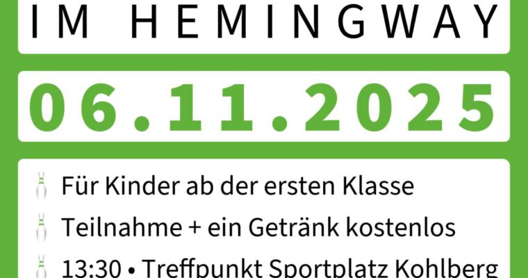Bowling im Hemingway